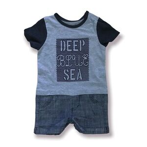 EUC George Romper 9-12 Months